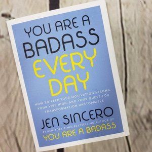 You Are A Badass Every Day Motivation Book NWOT